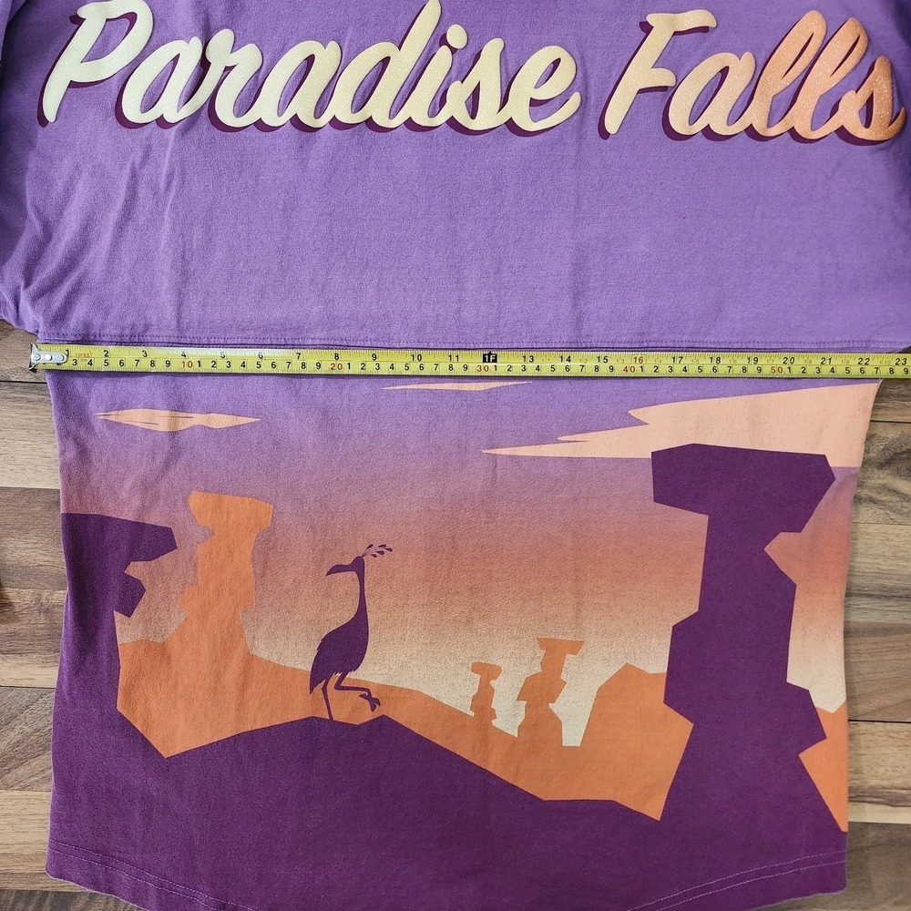 Disney Parks Paradise Falls KevinUp Spirit Jersey Long-Sleeve Shirt Size Medium - Picture 2 of 16